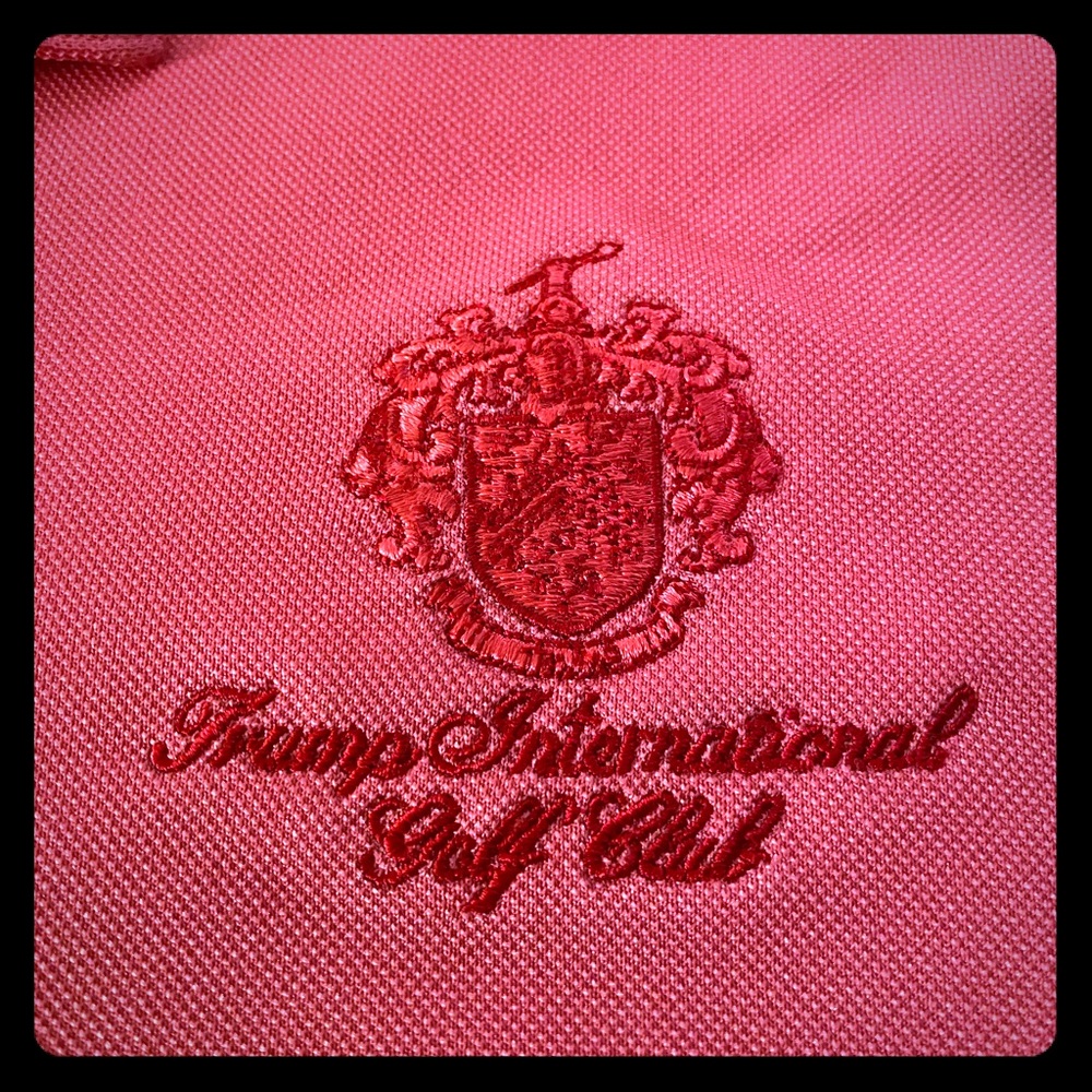 Trump International GC Pink Golf Shirt